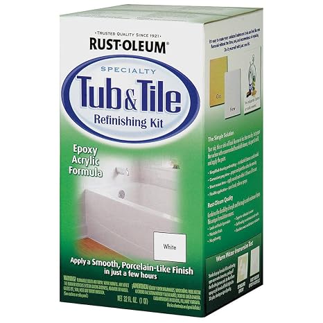 Tub/Tile Refreshing Kit, White, Epoxy