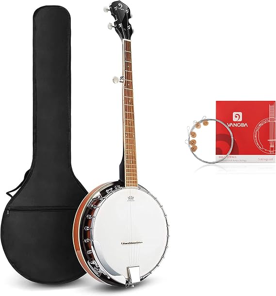 Vangoa Banjo Full Size and String Set