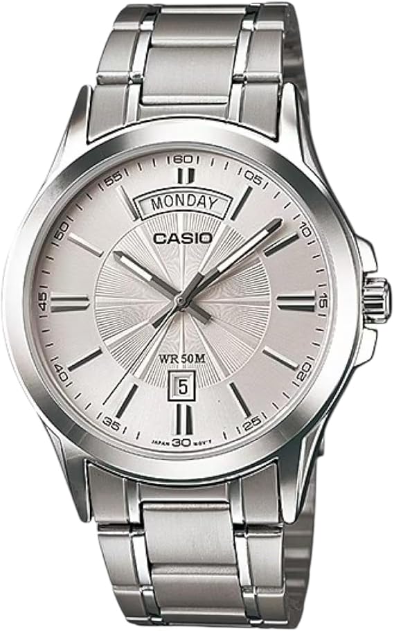 Casio MTP-1381D-7AVDF Men's Analog Quartz Classic Stainless Steel Watch