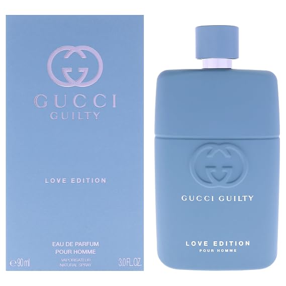 Gucci Guilty Love Edition Pour Homme by Gucci for Men - 3 oz EDP Spray