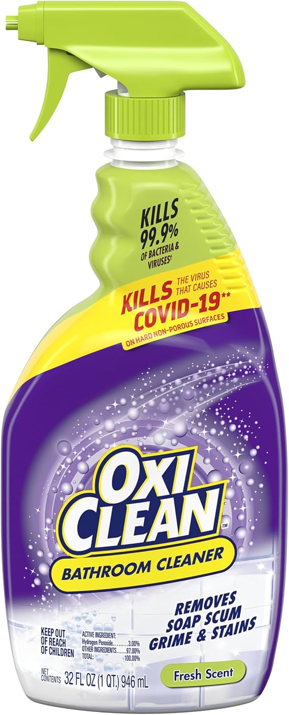 OxiClean Bathroom Cleaner, 32 oz