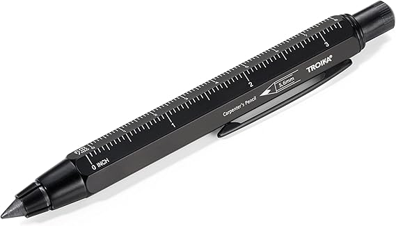 Troika Carpenter's Construction Pencil, Black (PEN56BK)