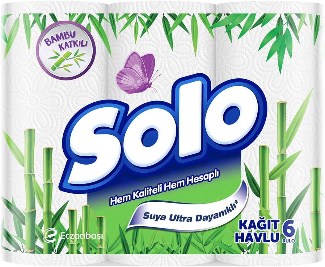 SOLO Bambu Kağıt Havlu 6lı