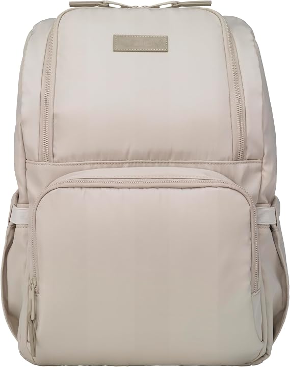 Moby Parent Pack Diaper Bag Backpack, Stylish & Practical for Parents On-the-Go, Holds All Baby Essentials, For Everyday Use & Travel (Dune)