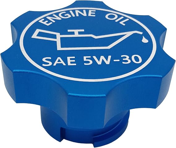Engine Oil Filler Cap Aluminum for GM 5W-30 1992-2018 Some Models | For Buick Cadillac Chevrolet GMC Pontiac Saturn Oldsmobile