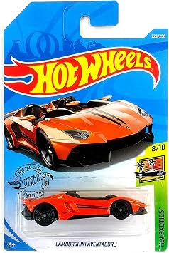 Hot Wheels 2019 Hw Exotics - Lamborghini Aventador J, Orange 223/250