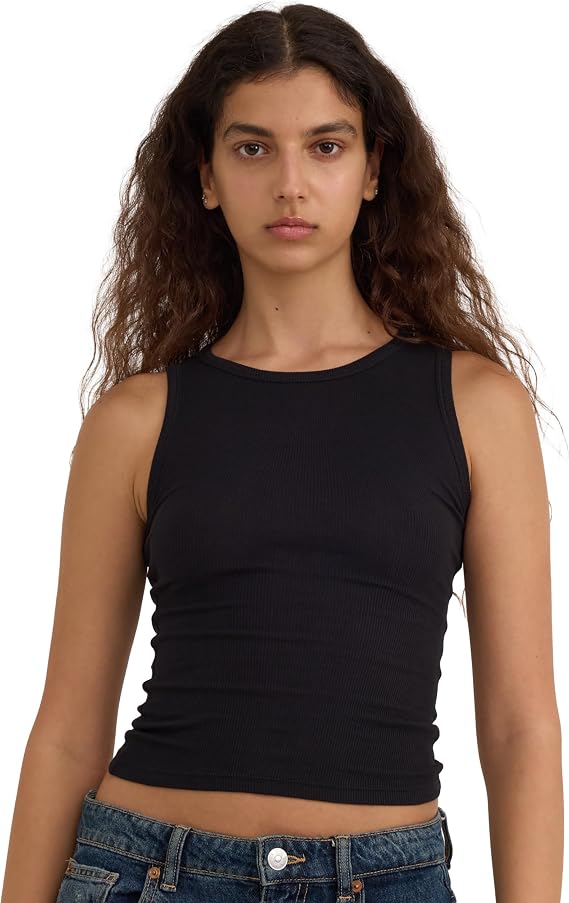 Organic Basics Women's Core Rib Cotton Tank Top