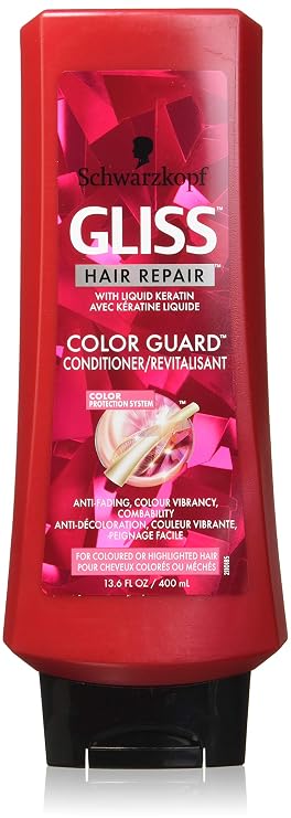 Gliss Hair Repair Color Guard Hair Conditioner With Liquid Keratin, 13.6 Oz