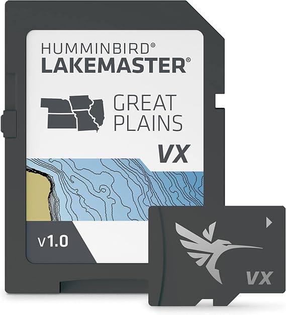 Humminbird LakeMaster Map SD Card for Fish Finders