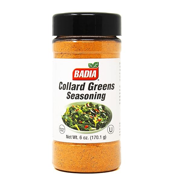 Badia Collard Greens Seasoning 6 oz Savory Southern Spice Blend for Greens, Soups, Stews & Veggies
