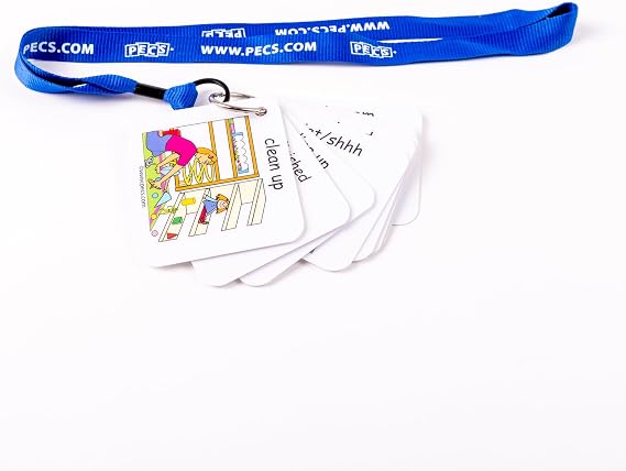PECS Show and Go: Visual Classroom Direction Cards (Red)