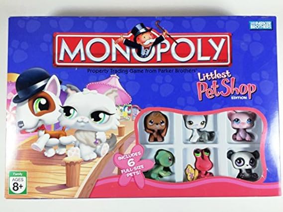 Monopoly - Littlest Pet Shop Edition Board Game