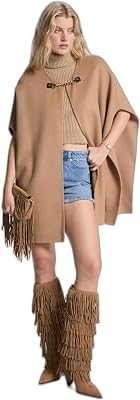 Michael Kors womens Double-faced Wool Cape