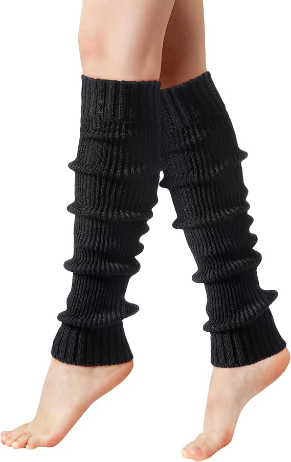 Leg Warmers - Leg Warmers for Women/Girls, Fashion Knit Neon