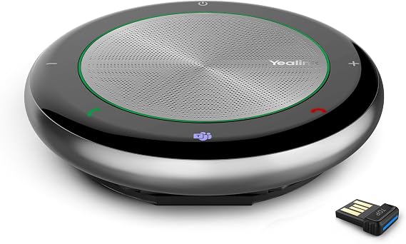 Yealink CP700 with BT50 Dongle Portable USB/Bluetooth Speakerphones for PersonalUse,Huddle Rooms,On-The-Go