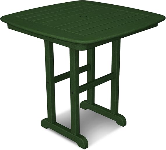 POLYWOOD Nautical Dining Table, Green