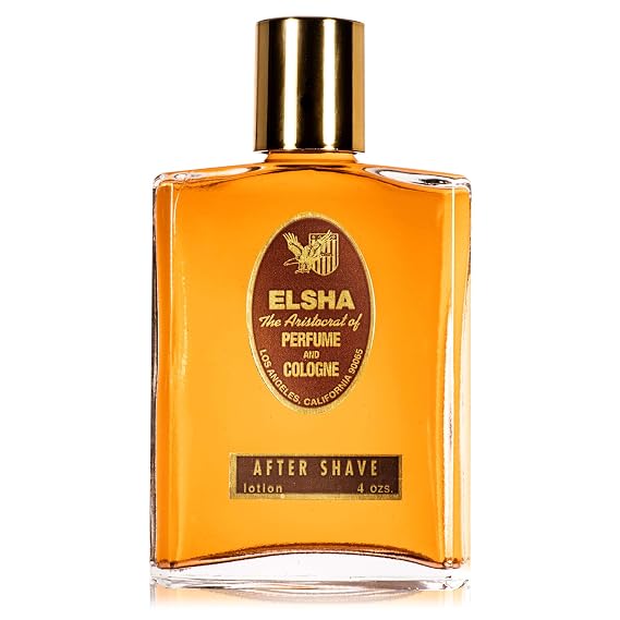 ELSHA 1776 Aftershave for Men Woody Spicy American Heritage Scent, 4 oz LongLasting, Made in USA