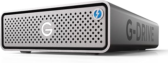 SanDisk Professional 12TB G-DRIVE PRO - Enterprise-Class Desktop Hard Drive, Thunderbolt 3, USB-C, 7200RPM Ultrastar Drive Inside - SDPH51J-012T-NBAAD