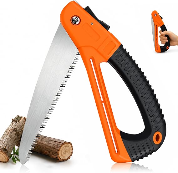 Camping Saw with Upgraded Hand Guard and SK5 Blade