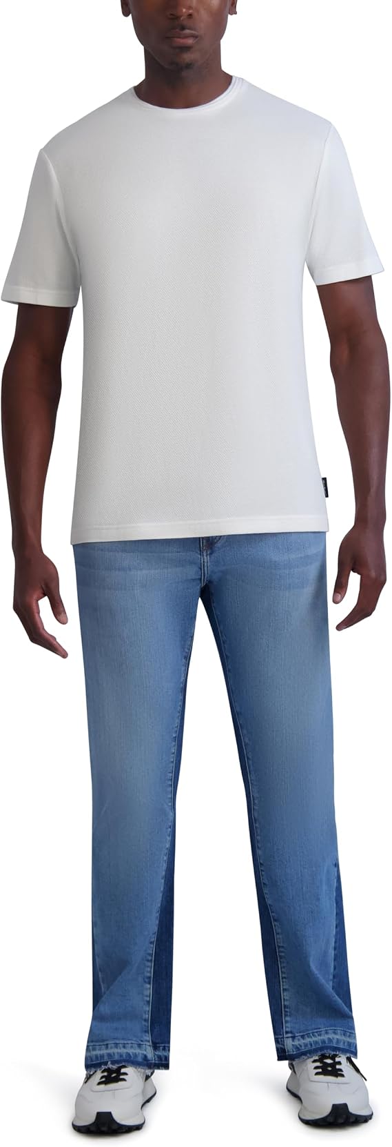 KARL LAGERFELD Men's Flare 5 Pocket Denim Pant