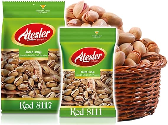 Ateşler Kuruyemiş Antep Fıstığı Premium Kavrulmuş 70 gr