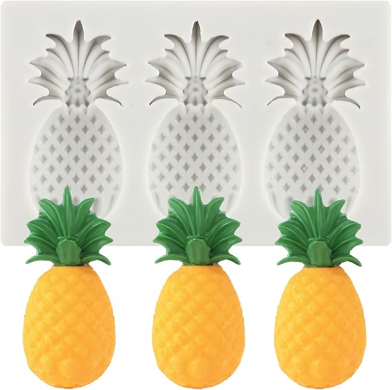 Fruit Polymer Clay Mold Pineapple Silicone Molds