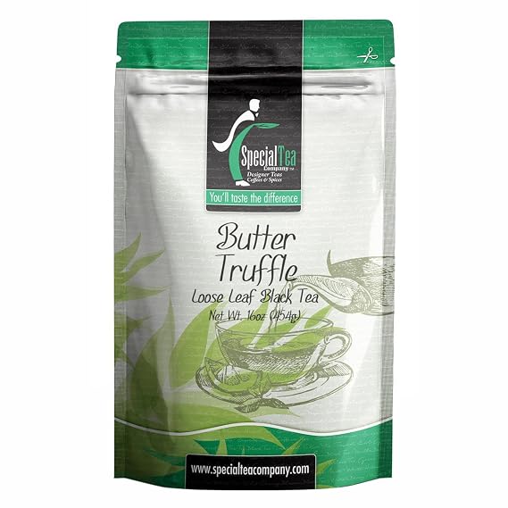 Special Tea Butter Truffle Black Tea, 16 Ounce