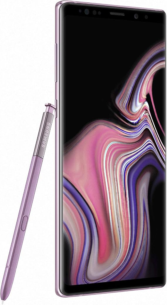 Samsung Galaxy Note 9 (Single SIM) 128 GB 6.4-Inch Android 8.1 Oreo UK Version SIM-Free Smartphone – Lavender Purple – United Kingdom