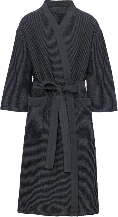 Northern Lights Group Rento Kenno Sauna Bathrobe - Black - L/XL