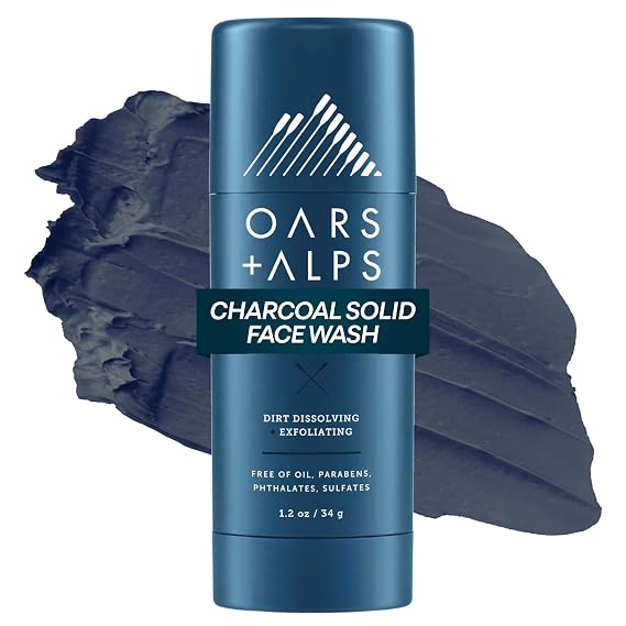 Oars + Alps Exfoliating Face Wash Stick, Travel Friendly, 1pk, 1.2oz