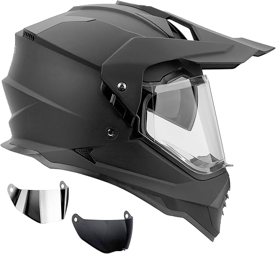 GDM Dual Sport Motorcycle Helmet