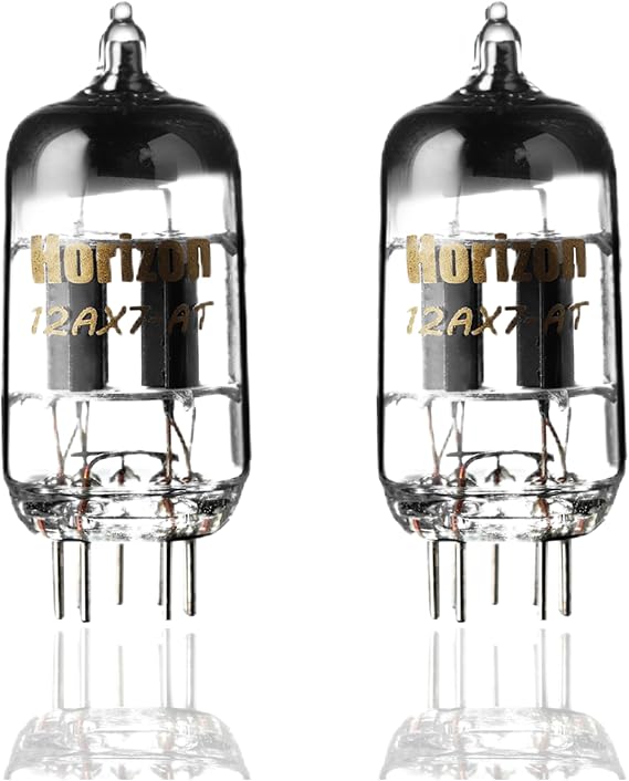 PSVANE Horizon Series 12AX7-AT Vacuum Tubes for Amplifiers, ECC83 Preamp Tubes, Matched Pair