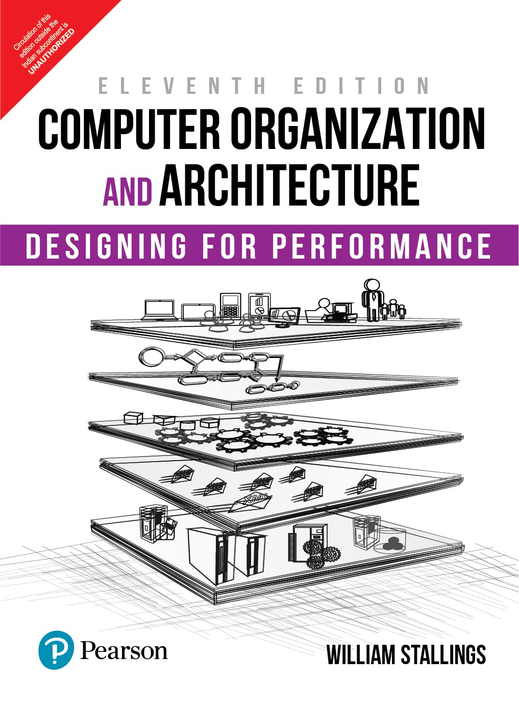 Pearson COMPUTER ORGANIZATION & ARCHITECTURE, 11TH EDITION Paperback January 1, 2022