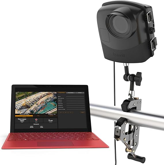 Brinno BCC2000 Plus Time-Lapse Fixed Point Camera, Construction Camera, Outdoor, Waterproof, High Places, Ultra Long Recording, Large Repair Construction, Tunnel Construction, Road Construction, Bridge Construction, Station Construction, Wide Angle 118°, 1080P HDR