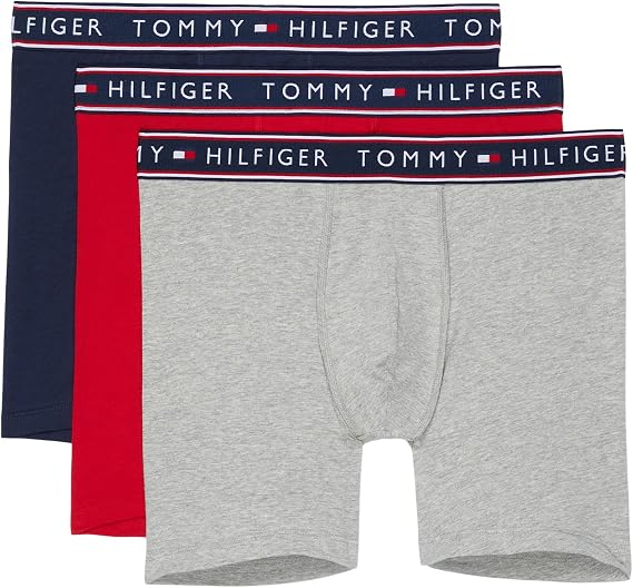 Tommy Hilfiger Cotton Stretch Boxer Brief 3-Pack