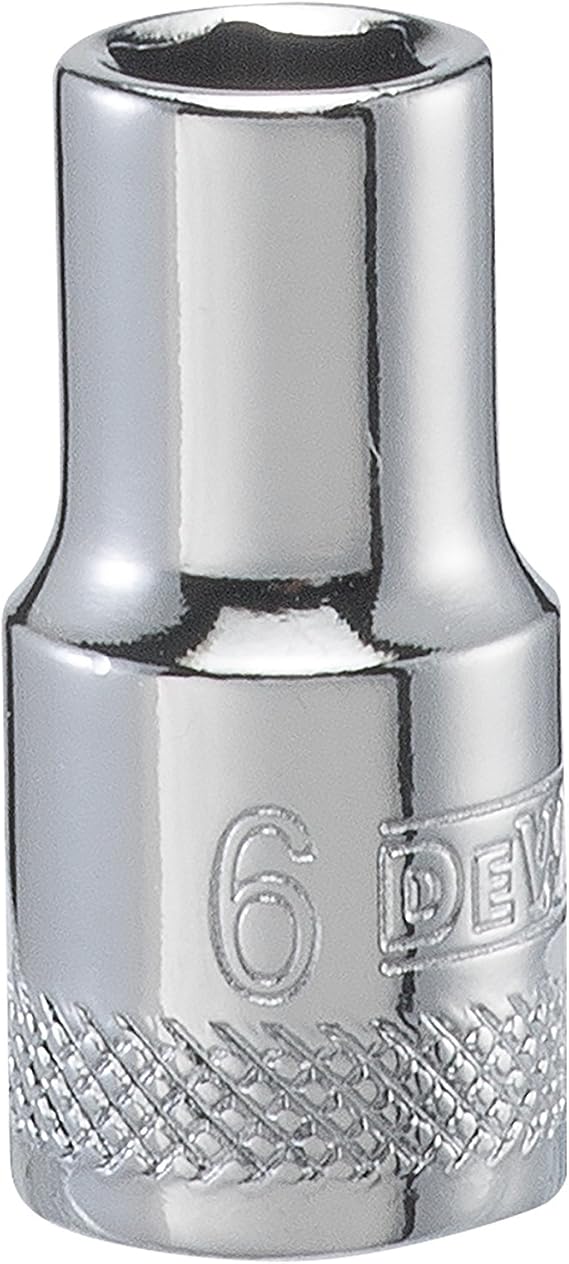 DEWALT DWMT86103OSP 6 Point 1/4'' Drive Socket 6MM