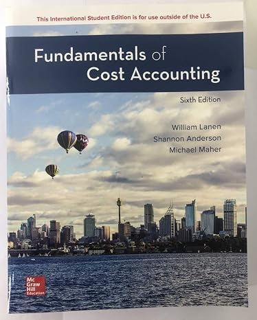 Fundamentals of Cost Accounting