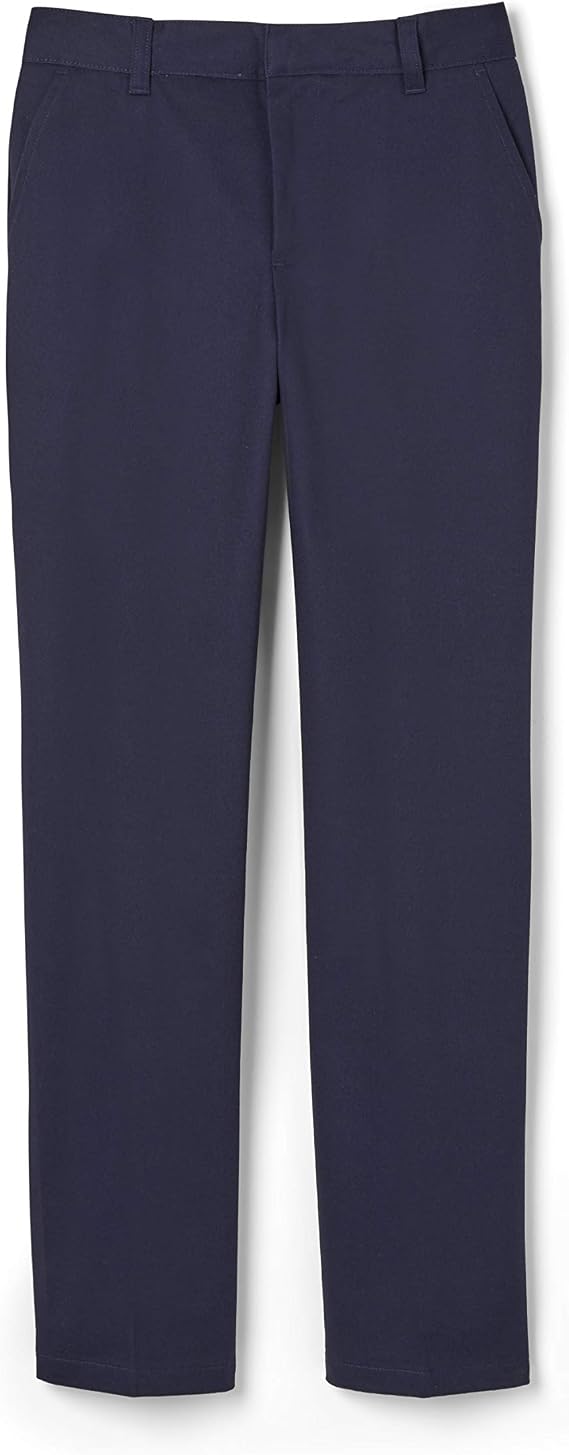 French Toast Boys' Adjustable Waist Relaxed Fit Twill Pant