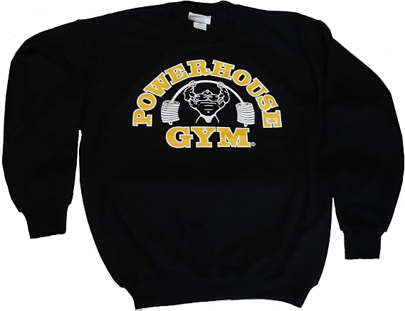 Powerhouse Gym PH801 Sweatshirt (M, Black)