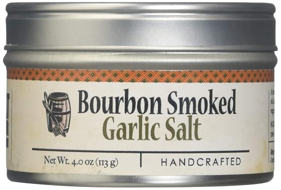 Bourbon Smoked Garlic Salt