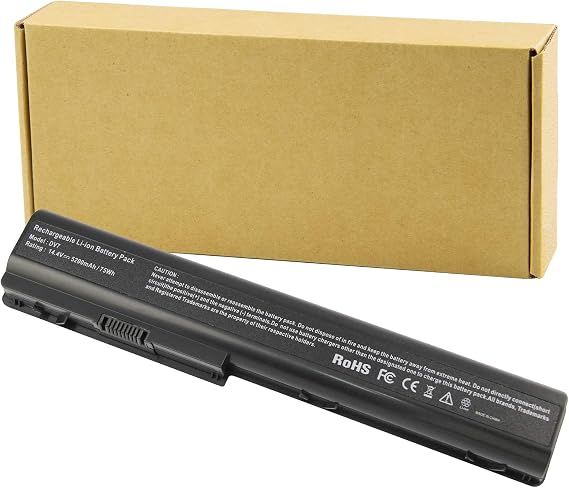 Futurebatt Laptop Battery for HP 480385-001 HSTNN-IB75 HP Pavilion DV7-3065DX DV7-3165DX DV7-1245DX DV7-3085DX dv7z DV8 464058-121 464059-121