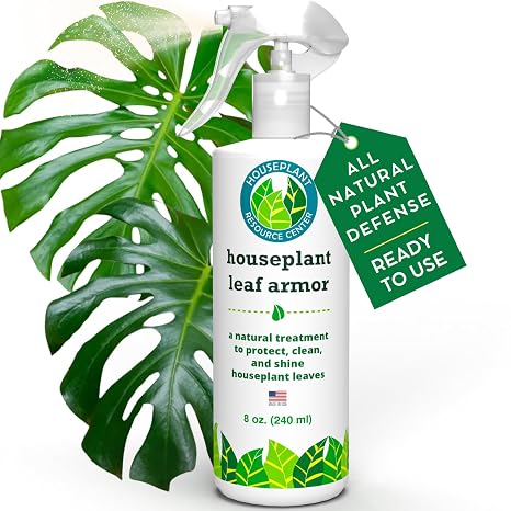 Leaf Armor Spray for Houseplants, Ready-to-Use Leaf Care & Protectant, 8 oz