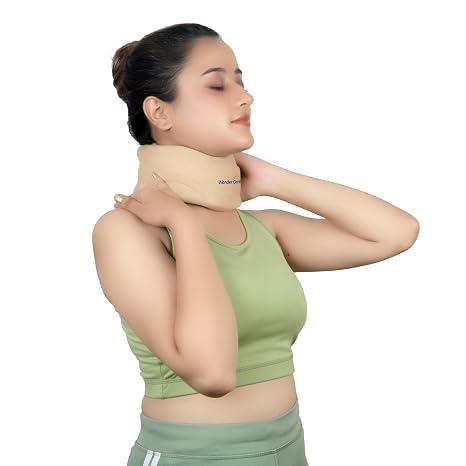 Wonder Care Neck Brace for Sleeping Cervical Collar Relief Neck Pain and Neck Support Soft Foam Wraps Relief of Cervical Spine Pressure for Women & Men