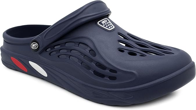 IMTY Mens Clogs Breathable Lightweight EVA Garden Sandals Slippers Hospital Clog Pool Shower Holiday Beach Mule Water Shoes