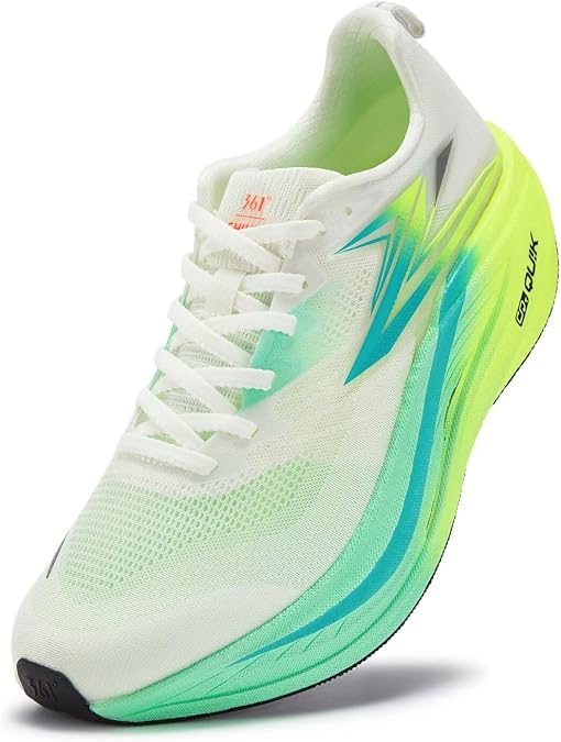 361 Flame 5 Mix Running Shoes for Men Wide Foot Sneakers Lightweight,Breathable,Cushion,Carbon Plate Running Shoes for Professional Race,Marathon Training Shoes,Zapatillas para Hombres profesionales