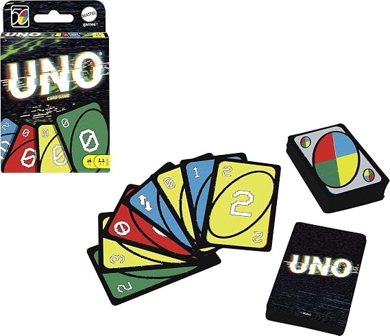 UNO GXV51 Iconic Series 2000's Matching Card Game Featuring Decade-Themed Design, 112 Cards for Collectors, Teen & Adult Game Night, Ages 7 Years & Older, 9.0 cm*3.0 cm*15.0 cm