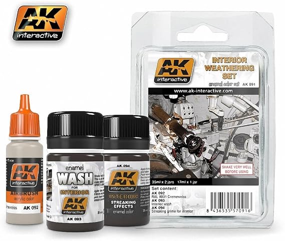 AK Interactive - Interior Weathering Set # 00091 by AK Interactive