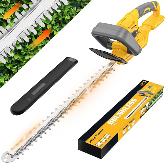 Hedge Trimmer Cordless Compatible for Dewalt 20V Battery(NO Battery)