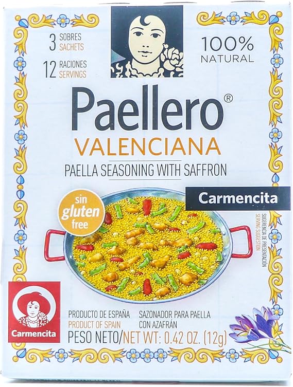Carmencita Paellero Valenciana Paella Spice Mix