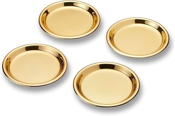 AERIN Marzia Gold Coasters